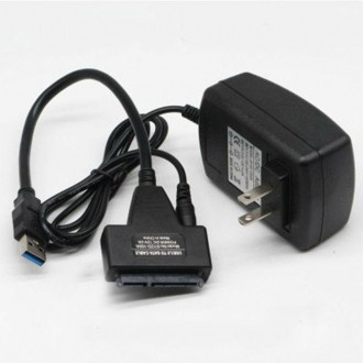 Перехідник для жорсткого диска SATA до USB 2.0 для 2.5 "3.5" HDD з блоком живлен. Миколаїв. фото 1 Перехідник для жорсткого диска SATA до USB 2.0 для 2.5 "3.5" HDD з блоком живлен. Миколаїв. фото 1
