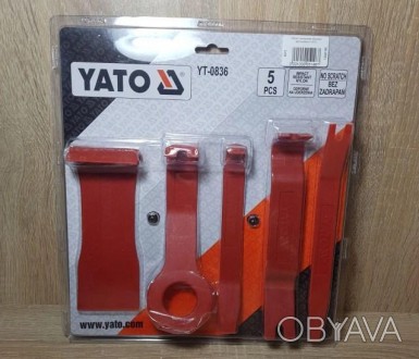 Набор съемников обшивки автомобиля YATO
	
	
	Заводской номер
	YT-0836
	
	
	Произ. . фото 1