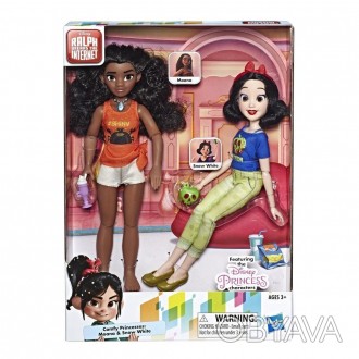 
	Куклы Моана и Белоснежка Moana and Snow White Disney princess the Internet Ral. . фото 1