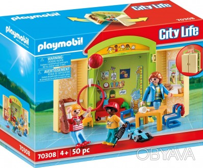 
Переносной игровой набор 
Детский сад 
 
серия City Life 
В комплектации есть в. . фото 1