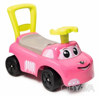 
Машинка для катания малыша "Розовый котик" арт. 720524 от французского бренда ". . фото 1