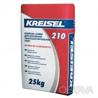 
Водостойкая и морозоустойчивая клеевая смесь Kreisel 210 предназначена для утеп. . фото 1