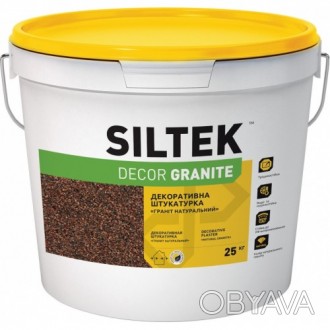 
SILTEK Dеcor Granite Штукатурка декоративная используется для декоративной отде. . фото 1