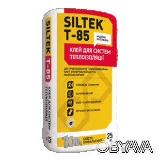 
SILTEK Т-85 используется для приклеивания теплоизоляционной плиты из минваты, п. . фото 1