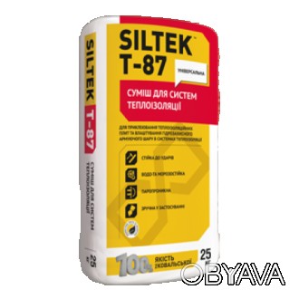 
SILTEK Т-87 используется для приклеивания теплоизоляционной плиты из минваты, п. . фото 1