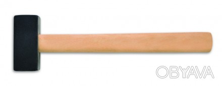 
Кувалда (39-410) с ручкой из дерева, покрытой защитным лаком, предотвращающая е. . фото 1