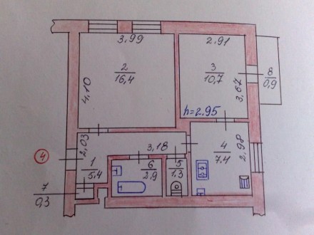 Продам 2-х кімнатну квартиру в смт. Мар"янівка. Мар'янівка. фото 1 Продам 2-х кімнатну квартиру в смт. Мар"янівка. Мар'янівка. фото 1