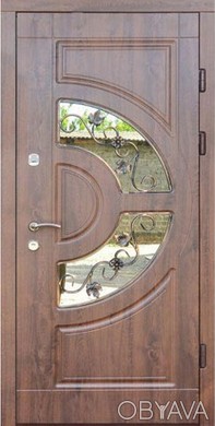 Двери бронированные Форт Греция Винорит с ковкой. Стандартная дверь 860*2050 / р. . фото 1
