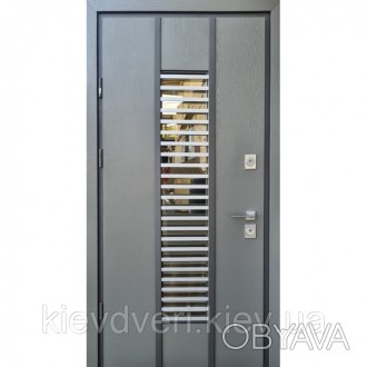 Двері вхідні Vespa Twin — це надійні сталеві вхідні двері для приватних будинків. . фото 1
