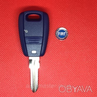 Корпус авто ключа для FIAT DOBLO (Фиат добло) 1 - кнопка c лезвием GT15 . . фото 1