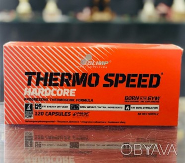 Thermo Speed Hardcore Olimp – это ликвидатор жировой ткани в капсулах на основе . . фото 1