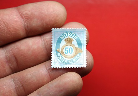 Почтовая Марка | Norge Post Frim. 50 KR (Норвегия)

• Размер марки: 24x20. . фото 3
