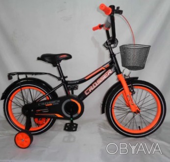 Детский двухколесный велосипед Crosser Rocky 13 оранжевый 16 дюймов
Характеристи. . фото 1