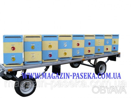 Прицеп для транспортировки ульев "Колосок" предназначен для перевозки пасеки на . . фото 1