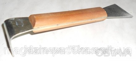 Стамеска пасечная с деревянной ручкой. Материал сталь. 
Стамеска представляет со. . фото 1