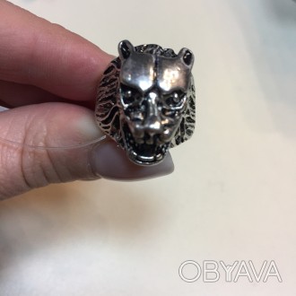 Предлагаем Вам купить красивое кольцо Волк из Тибетского серебра.
Металл: Тибетс. . фото 1