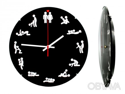 Настенные часы для влюбленных "Камасутра" станут выбором людей открытых и уверен. . фото 1
