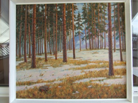 Зас.худ.укр. СЕРОУХОВ С. кар. м. раз. 80 х 70 см. 1980 г. Ужгород. Закарпатская. Ужгород. фото 1 Зас.худ.укр. СЕРОУХОВ С. кар. м. раз. 80 х 70 см. 1980 г. Ужгород. Закарпатская. Ужгород. фото 1