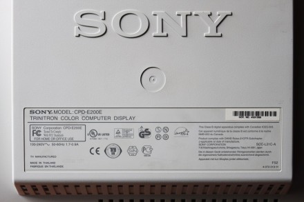 Монитор SONY Multiscan CPD-E200

- Технические характеристики;

• Код м. . фото 8
