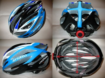 Шлемы Giro Ionos в наличии и под заказ разных цветов. Размер (окружность головы). . фото 2