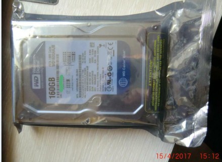 Жесткий диск новый HDD IDE 3.5'' WD1600AAJB. Кривой Рог. фото 1 Жесткий диск новый HDD IDE 3.5'' WD1600AAJB. Кривой Рог. фото 1