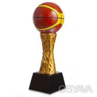 	Тип: спортивная наградная статуэтка;Вид спорта: баскетбол;Габаритный размер ста. . фото 1