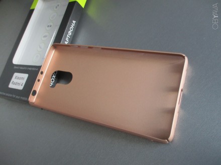 Чехол для Xiaomi Redmi 4. Пластик. Цвет - золото

Фото реальные - сделанные ли. . фото 4