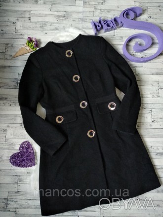Пальто B2 Balizza женское чёрное шерстяное
В идеальном состоянии
Размер 46-48(L). . фото 1