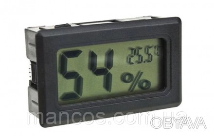 Мини цифровой термометр, тепловизор, измеритель влажности, измеритель температур. . фото 1