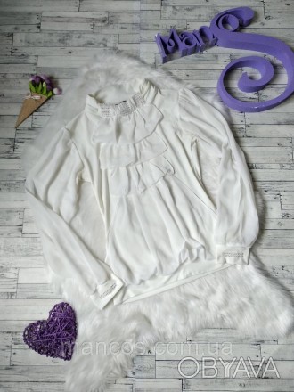 Блуза Cengiz dogan с камнями женская белая
в идеальном состоянии
Размер S (42-44. . фото 1