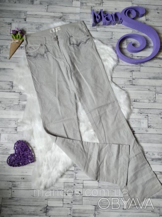 Штаны брюки женские легкие со стразами Jierfa
в идеальном состоянии
Размер по би. . фото 1