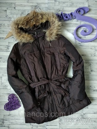 Куртка пуховик Savage женский коричневый с мехом енота
в хорошем состоянии
Разме. . фото 1