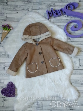Пальто Baby Girl на девочку с мехом
в идеальном состоянии
Размер на 1-1,5 года (. . фото 1