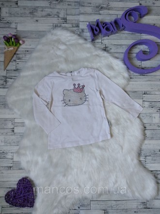 Реглан белый H&M Hello Kitty на девочку на рост 98 см. Кривой Рог. фото 1 Реглан белый H&M Hello Kitty на девочку на рост 98 см. Кривой Рог. фото 1