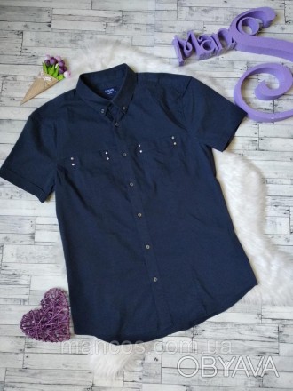 Рубашка шведка Colins мужская синяя
в идеальном состоянии
Размер 46-48(L)
Замеры. . фото 1
