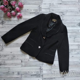 Школьный пиджак на девочку черный
в идеальном состоянии
Размер 7-8 лет, рост 122. . фото 1