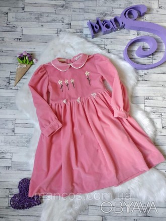 Платье Baby ferr на девочку велюр розовое
в хорошем состоянии, есть пятна - смот. . фото 1