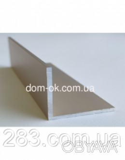  Алюминиевый отделочный уголок используется для декорирования торцов настила, фа. . фото 1
