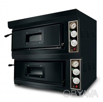 Электрическая печь для пиццы 4+4х30 
GoodFood PO22
Особенности:
	Две камеры на 4. . фото 1