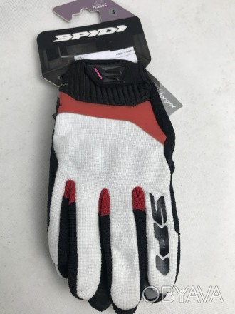 Женские кожаные перчатки STS-R 2 Lady Black/Fluoresce A209 от итальянской фирмы . . фото 1