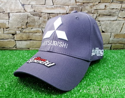 Оригинальная кепка Mitsubishi Fitted Ballcap Black обязательная часть гардероба . . фото 1
