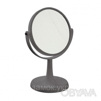 Trento Зеркало круглое настольное серое
 
Зеркало косметическое для ванной кругл. . фото 1
