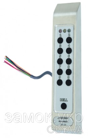 
Контроллер SECURITRON DK-26 автономный антивандальный внешний код нержавеющая с. . фото 1