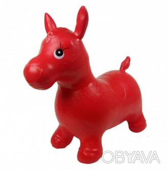 Детская игровая Лошадка-прыгун Bambi надувная, красная
Надувная игрушка-тренажер. . фото 1