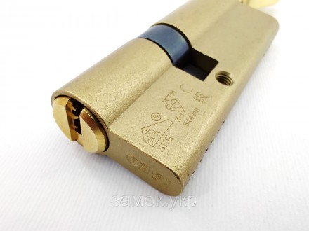 Iseo R7 85мм 55х30 ключ/тумблер латунь 
 
Цилиндр от итальянского бренда ISEO (И. . фото 4