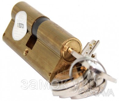 Цилиндр GERDA WKM-3 80 мм 40/40 ключ/ключ латунь (Польша) 
Профильные цилиндры G. . фото 1
