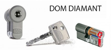 Цилиндр Dom Diamant 144мм 72x72 ключ-ключ никель (Германия)
 
Цилиндровые механи. . фото 8