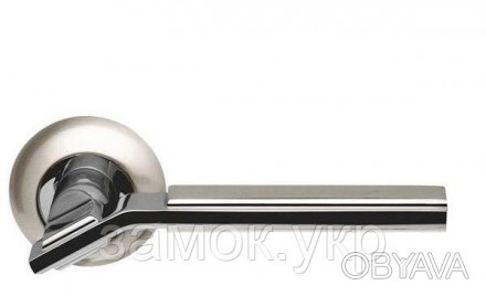 Armadillo Cosmo LD147-1SN/CP-3 матовый никель/хром
 
Armadillo – дверная ручка н. . фото 1