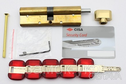 Cisa RS3S 50/50 
 
 Цилиндры и ключи – это сейчас основа безопасности, это защит. . фото 1