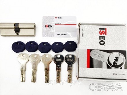 Iseo R7 90мм 40/50 ключ/ключ никель 
 
Цилиндр от итальянского бренда ISEO (Исео. . фото 1